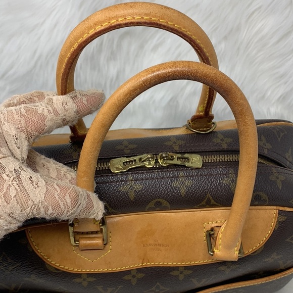 Louis Vuitton Deauville Brown Monogram handbag Datecode: V10988 - Picture 4 of 16